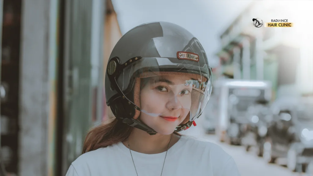 Can We Wear a Helmet on a Hair Patch?